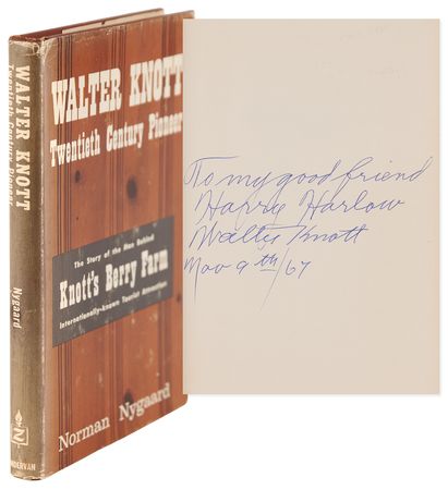 Lot #333 Walter Knott Signed Book - Fabulous Farmer - Image 1