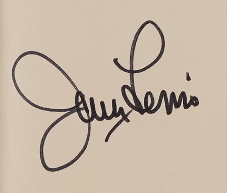 Lot #606 Jerry Lewis Signed Book - Jerry Lewis In Person - Image 2