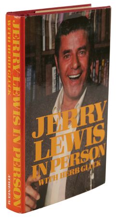 Lot #606 Jerry Lewis Signed Book - Jerry Lewis In Person - Image 3