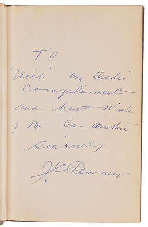 Lot #346 J. C. Penney Signed Book - J. C. Penney: Merchant Prince - Image 4