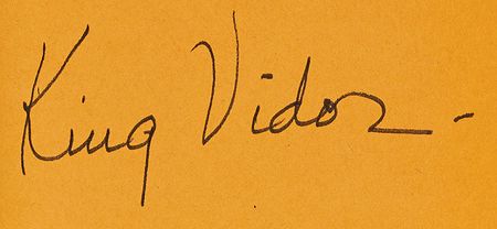 Lot #636 King Vidor Signed Book - On Film Making - Image 2