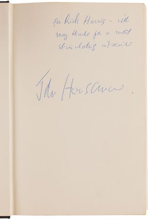 Lot #599 John Houseman (2) Signed Books - Final Dress and Front & Center - Image 3
