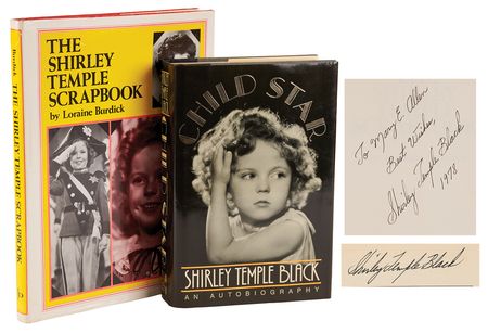 Lot #633 Shirley Temple (2) Signed Books - Child Star and The Shirley Temple Scrapbook - Image 1