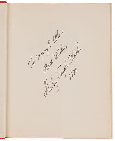 Lot #633 Shirley Temple (2) Signed Books - Child Star and The Shirley Temple Scrapbook - Image 2