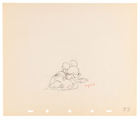 Lot #709 Mickey Mouse production drawings (26) from Mickey's Elephant - Image 13