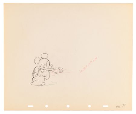 Lot #709 Mickey Mouse production drawings (26) from Mickey's Elephant - Image 21