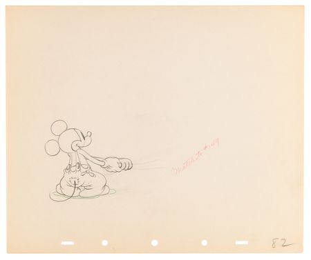 Lot #709 Mickey Mouse production drawings (26) from Mickey's Elephant - Image 22