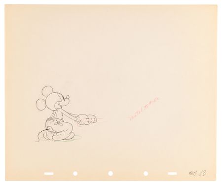 Lot #709 Mickey Mouse production drawings (26) from Mickey's Elephant - Image 23