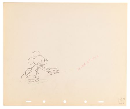 Lot #709 Mickey Mouse production drawings (26) from Mickey's Elephant - Image 25