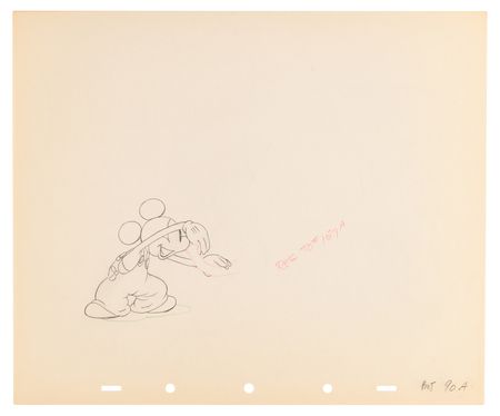 Lot #709 Mickey Mouse production drawings (26) from Mickey's Elephant - Image 26
