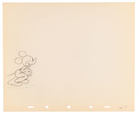 Lot #709 Mickey Mouse production drawings (26) from Mickey's Elephant - Image 7