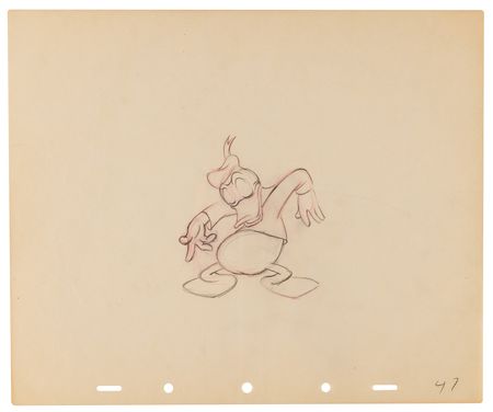 Lot #802 Donald Duck production drawings (12), most from Modern Inventions - Image 10