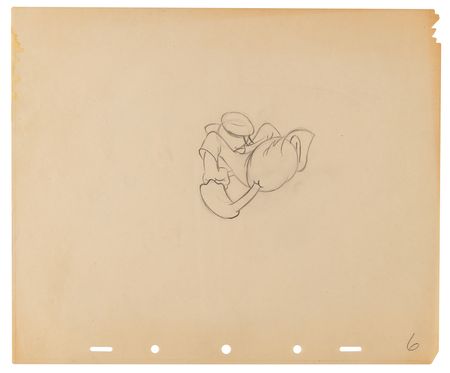 Lot #802 Donald Duck production drawings (12), most from Modern Inventions - Image 3