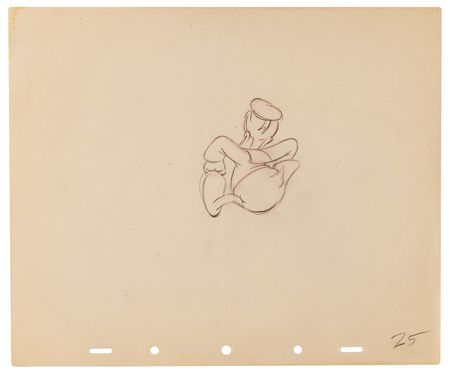 Lot #802 Donald Duck production drawings (12), most from Modern Inventions - Image 7