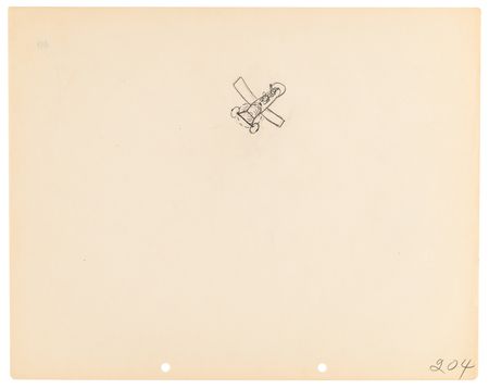 Lot #701 Mickey and Minnie Mouse production drawings (8) from Plane Crazy - Disney's First Finished Mickey Mouse Short - Image 3