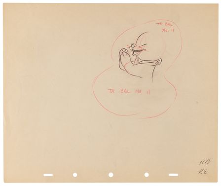 Lot #732 Figaro production drawings (17) from Pinocchio - Image 6