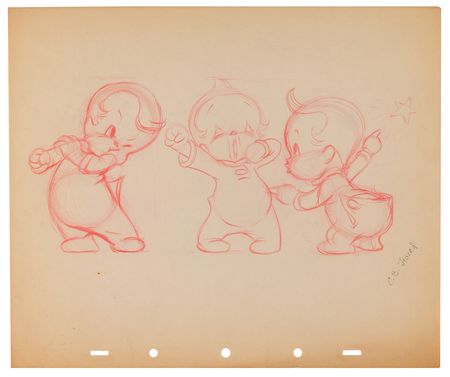 Lot #787 Ken Hultgren and Disney Animation Studio Artists (15) Original Drawings of Animals, Planes, and Settings - Image 11