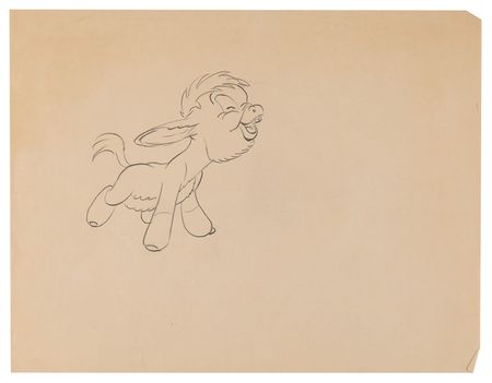 Lot #787 Ken Hultgren and Disney Animation Studio Artists (15) Original Drawings of Animals, Planes, and Settings - Image 12