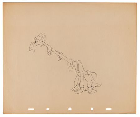 Lot #787 Ken Hultgren and Disney Animation Studio Artists (15) Original Drawings of Animals, Planes, and Settings - Image 6