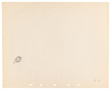 Lot #849 Baby bunny rough production drawings (10) from Bambi - Image 2