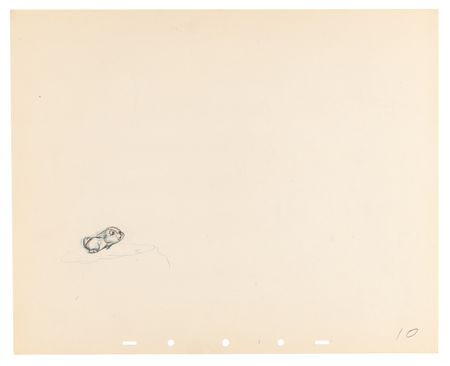 Lot #849 Baby bunny rough production drawings (10) from Bambi - Image 5