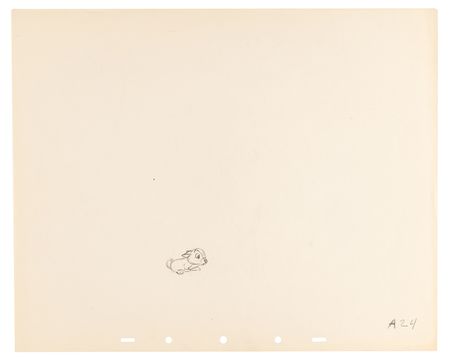 Lot #849 Baby bunny rough production drawings (10) from Bambi - Image 8