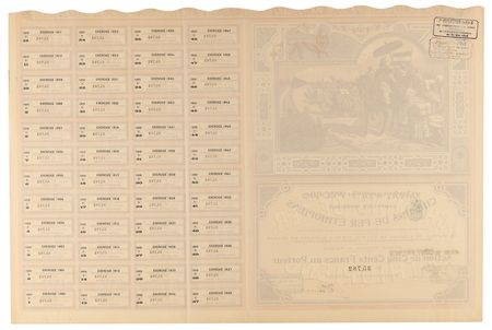 Lot #329 Imperial Railway Company of Ethiopia Bond - Image 2