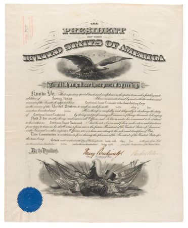 Lot #64 Woodrow Wilson Document Signed as President - One Day After the Assassination of Archduke Franz Ferdinand - Image 1