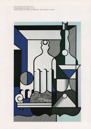 Lot #502 Roy Lichtenstein Signed 'The Red Horseman' Mini Poster (16.5˝ x 12˝) - Image 2