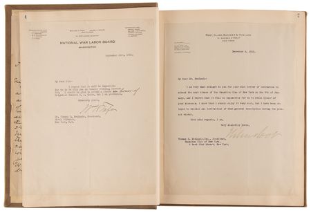 Lot #11 Theodore Roosevelt, William H. Taft, and Notables (190+) Signed Letters in Scrapbook - Image 5
