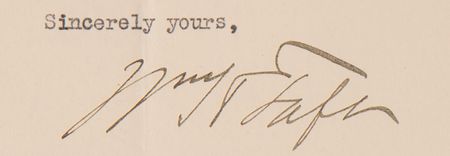 Lot #11 Theodore Roosevelt, William H. Taft, and Notables (190+) Signed Letters in Scrapbook - Image 6