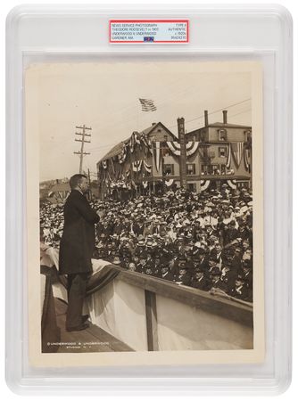 Lot #55 Theodore Roosevelt (2) Original Photographs by Underwood & Underwood - PSA Type II - Image 2