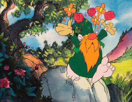 Lot #784 Avatar production cel from Wizards - Image 1