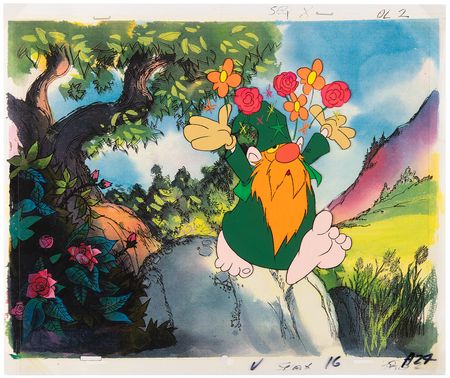 Lot #784 Avatar production cel from Wizards - Image 3