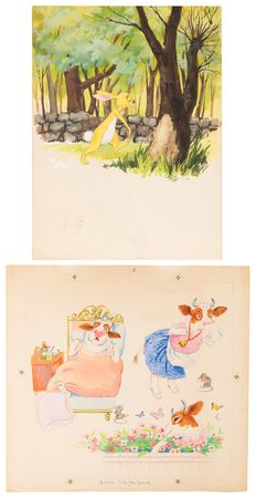 Lot #872 Children's Book Artwork - Image 1