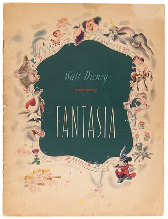 Lot #889 Fantasia Original Program - Image 1