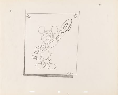 Lot #870 Mickey Mouse production drawings (8) from Walt Disney's Wonderful World of Color - Image 9