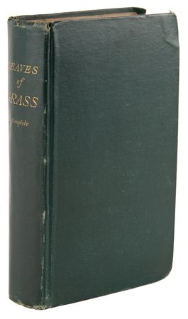 Lot #513 Walt Whitman Signed Book - Leaves of Grass - Image 3
