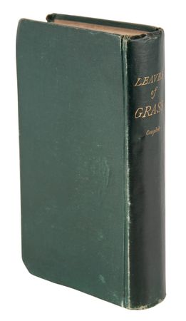 Lot #513 Walt Whitman Signed Book - Leaves of Grass - Image 6