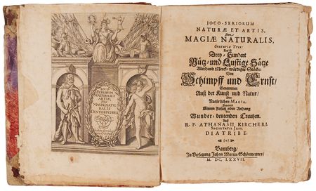 Lot #361 [Gaspar Schott] A Collection of Three Hundred Chemical And Physical Experiments, Mathematical and Magic Tricks, Alchemy, Cryptography, and Other Curious Matter - Image 2