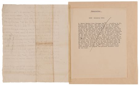 Lot #259 Peter Martyr d'Anghiera Autograph Document Signed - The First European Historian of<br/>the New World - Image 2