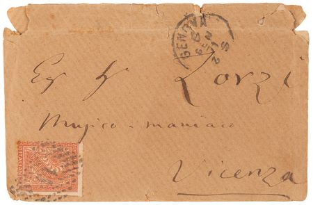 Lot #534 Giuseppe Verdi (8) Hand-Annotated Calling Cards, with Envelope and Telegram - Image 10