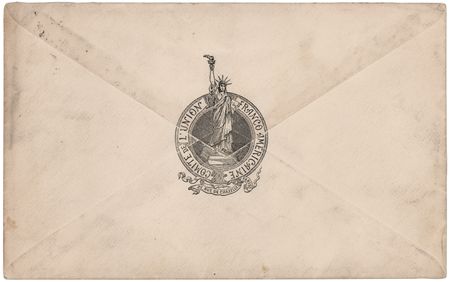 Lot #505 Statue of Liberty Original 1884 Invitation for the Official Parisian Presentation - Image 3