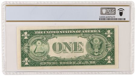 Lot #56 Harry S. Truman Signed One-Dollar Bill - PCGS Extremely Fine 40 PPQ - Image 2