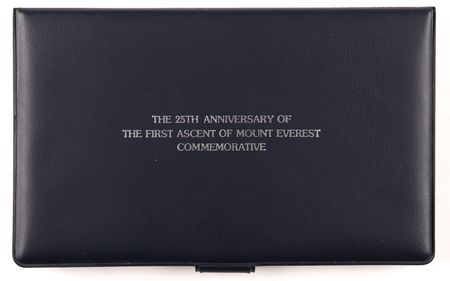 Lot #324 Edmund Hillary and Tenzing Norgay Signed Commemorative Cover - Image 3