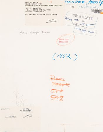 Lot #612 Marilyn Monroe Original Photograph - PSA Type I - Image 2