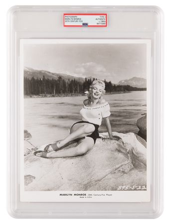 Lot #614 Marilyn Monroe Original Publicity Photograph - PSA Type III - Image 1