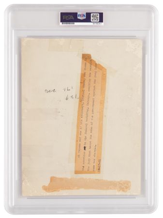 Lot #293 Al Capone Original Photograph - PSA Type III - Image 2