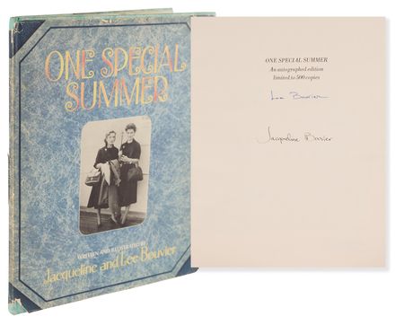Lot #41 Jacqueline Kennedy Signed Limited Edition Book - One Special Summer - Image 1