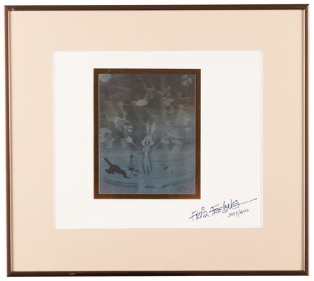 Lot #906 Friz Freleng Signed Book Page (Ltd. Ed. #3953/4000) - Image 1